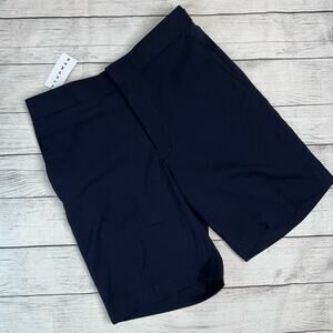 TOPMAN NWT Men's Size 28 Navy Blue Ripstop Shorts with Stretch Elastic